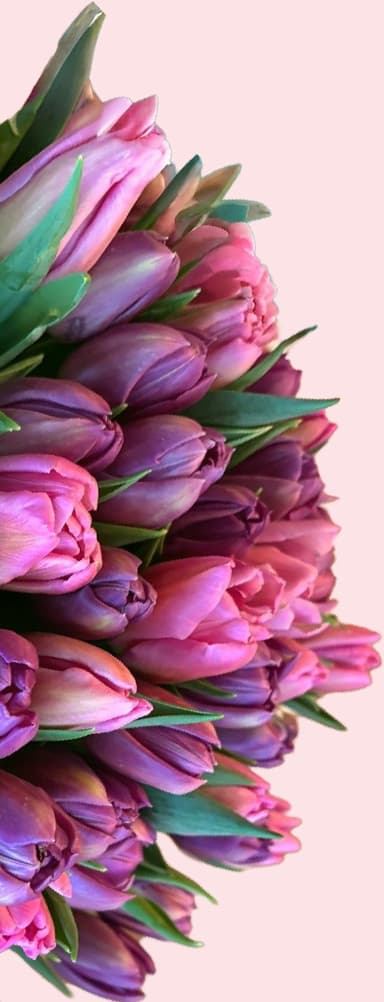 Dekoracyjny motyw kwiatowy - kwiaciarnia Kraków